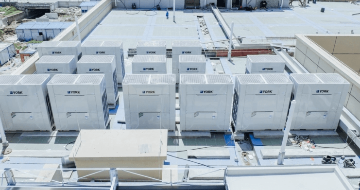 安裝約克中央空調(diào)